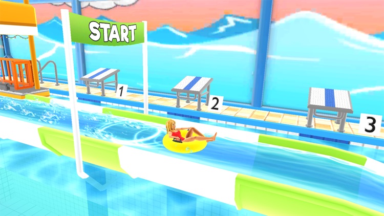 Uphill Rush Water Park Racing screenshot-0