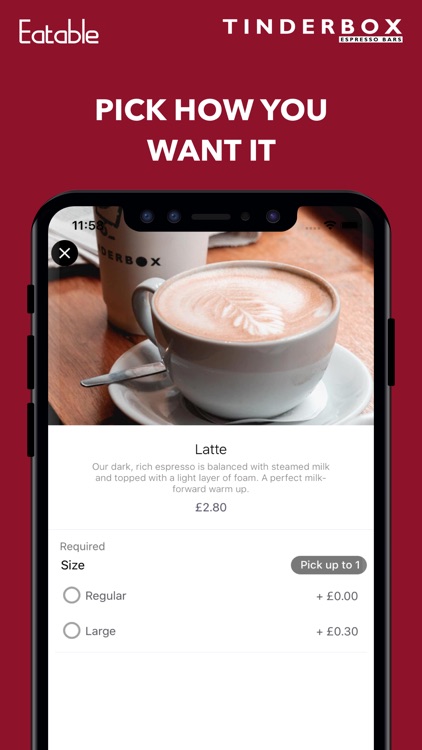 Tinderbox: Mobile Ordering