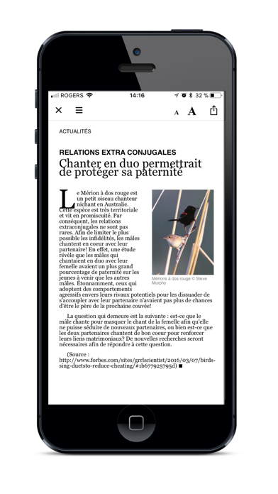 How to cancel & delete Magazine QuébecOiseaux from iphone & ipad 4