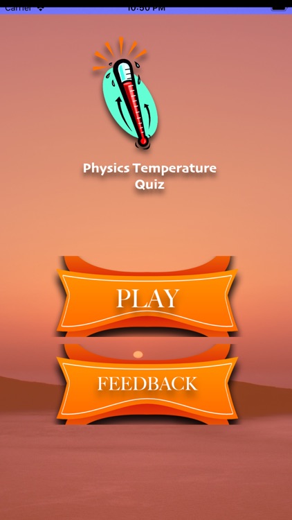 Physics Temperature Quiz