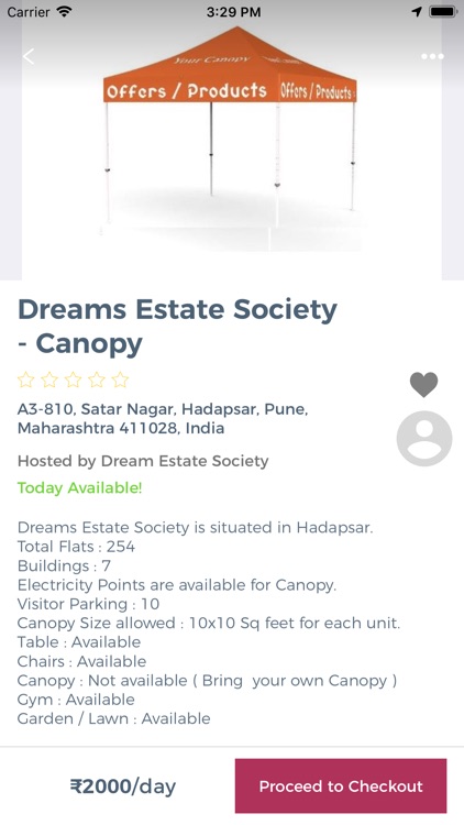 BookMyCanopy screenshot-3