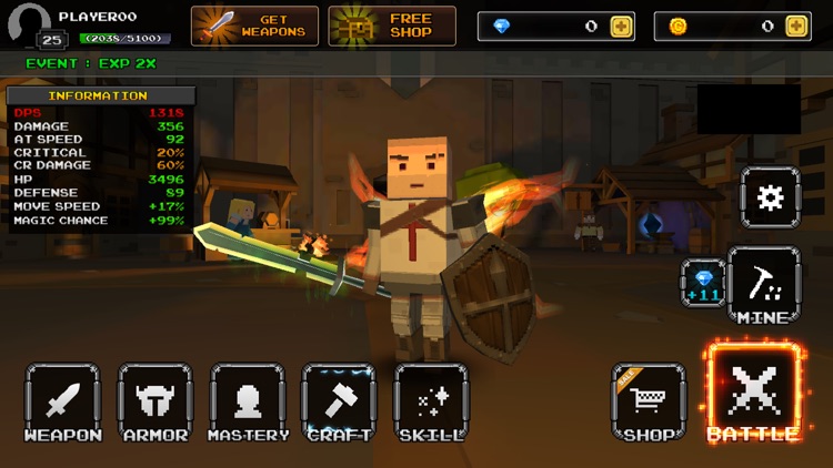 Pixel Blade - 3D Action Rpg