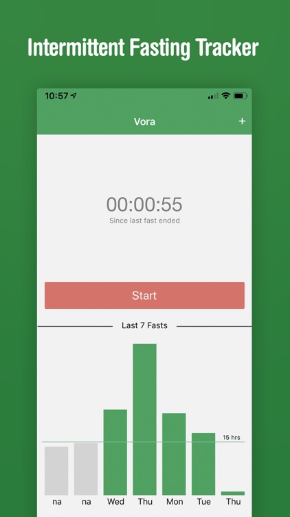 Vora - Fasting Tracker screenshot-0