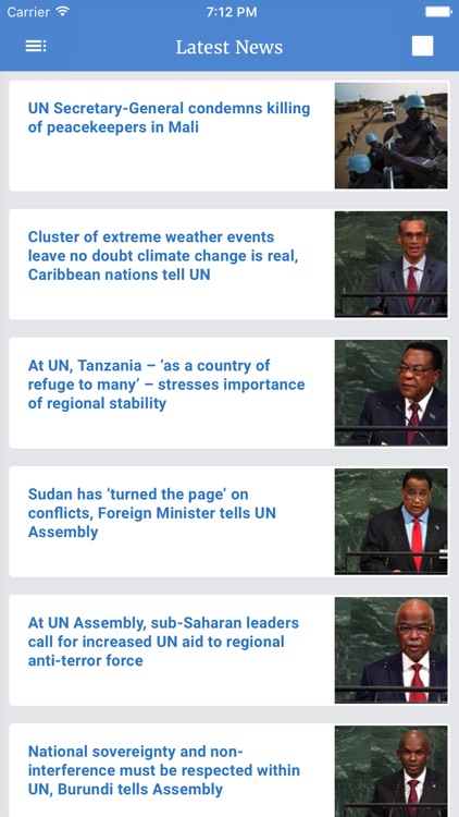 UN News Reader
