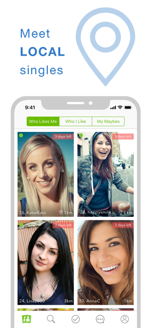 Oasis dating iPhone app