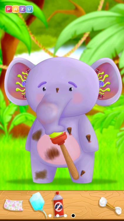 Jungle Vet Care games for kids