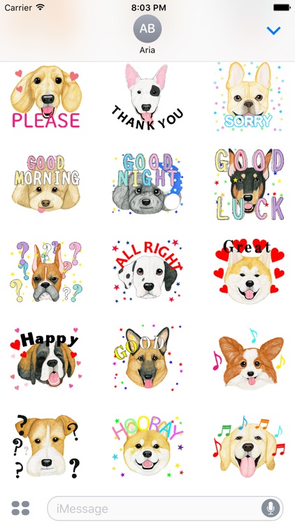 Many Animated Dog Breeds Emoji