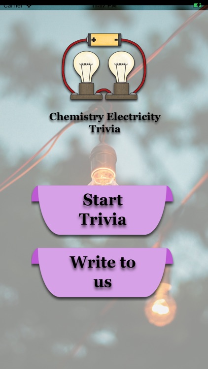 Chemistry Electricity Trivia By Joseph Hueber