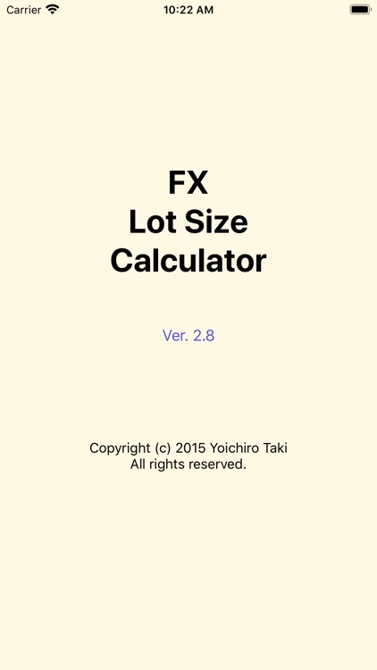 FX Lot Size Calculator