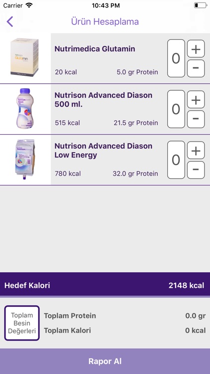 Nutricia Nutrimatik screenshot-4