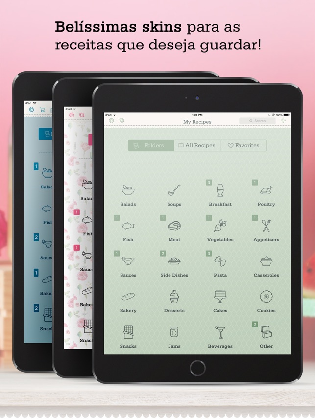 Gestor de receitas: OrganizEat na App Store