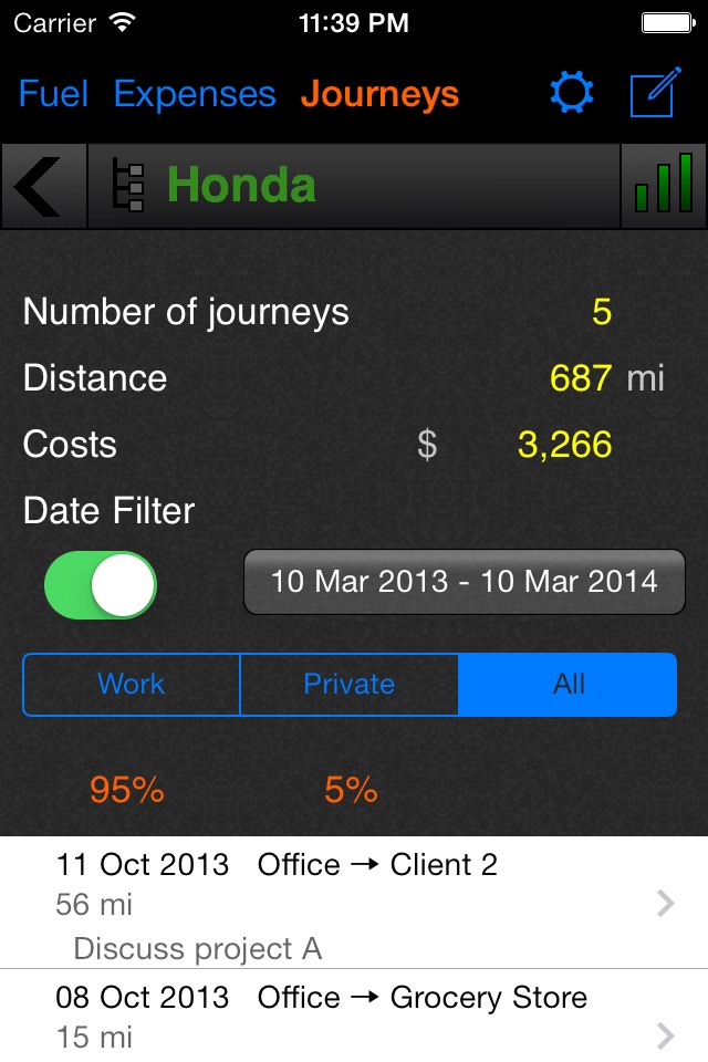 Car Logbook screenshot 3