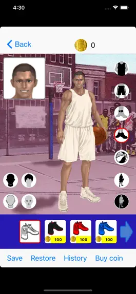 Game screenshot Basketball 1on1 apk