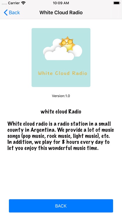 White cloud Radio