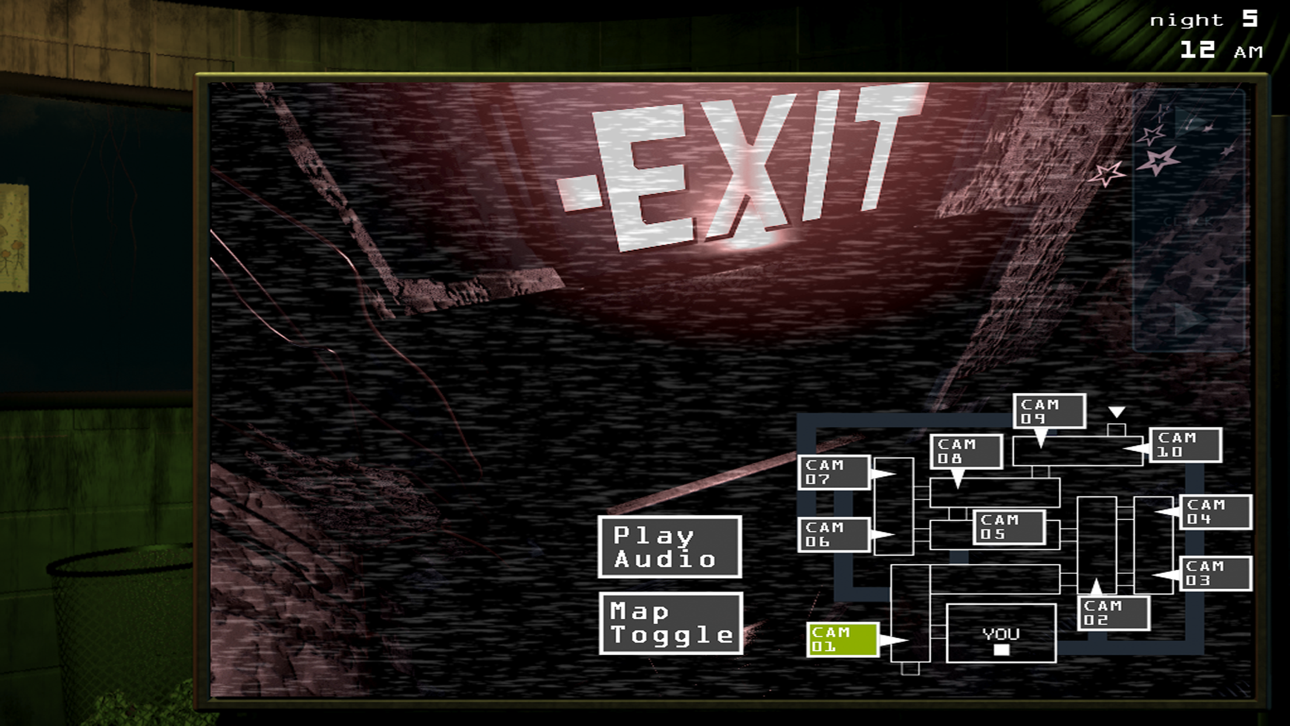 Five Nights at Freddy's 3 screenshot 5 - iOS game interface