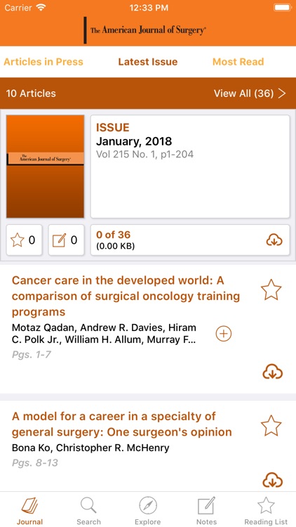 American Journal of Surgery