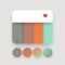 Having trouble choosing the correct color theme for your next application, website, art creation, makeup or whatever you want