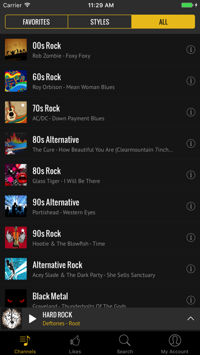 Rock Radio - Curated ... screenshot1