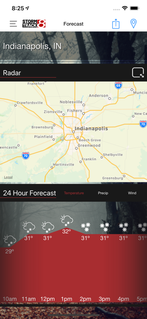 WISH-TV Weather(圖6)-速報App