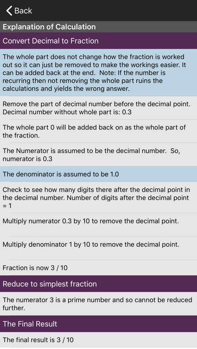 How to cancel & delete Fractions/Decimals/Fractions from iphone & ipad 2