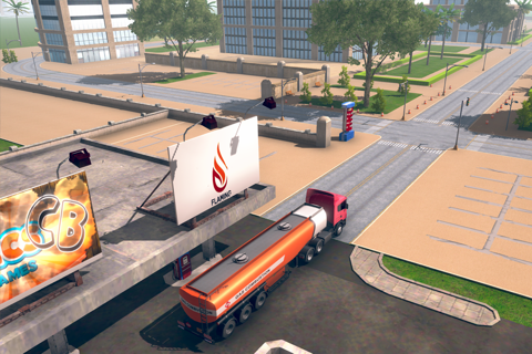 Oil Transport Truck Driving 3D screenshot 3