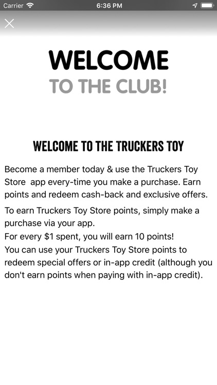 Truckers Toy Store