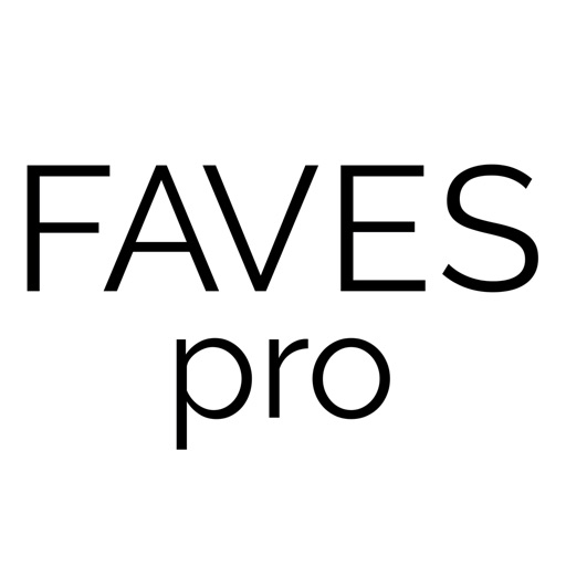 FAVES Pro – Fashion Buyer App iOS App