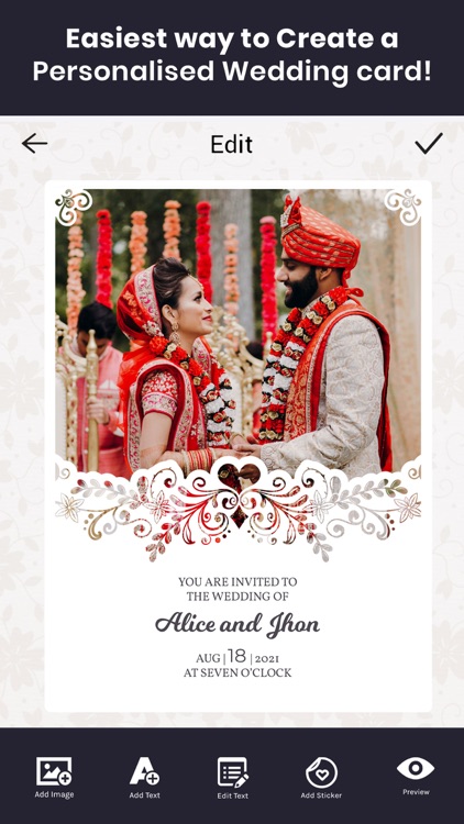 Indian Wedding Invites Maker screenshot-3