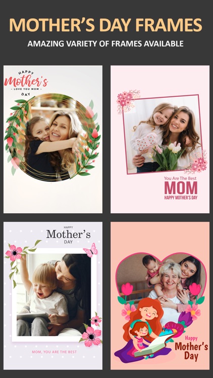 Mother's Day photo frames Card