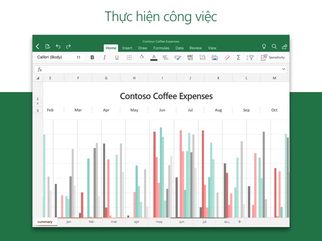 Excel trên App Store là công cụ hữu ích giúp bạn nhanh chóng và dễ dàng sắp xếp, tính toán các số liệu. Với Microsoft Excel trên App Store, bạn có thể dễ dàng sử dụng ứng dụng này trên điện thoại và đồng bộ hóa dữ liệu trên các thiết bị khác.