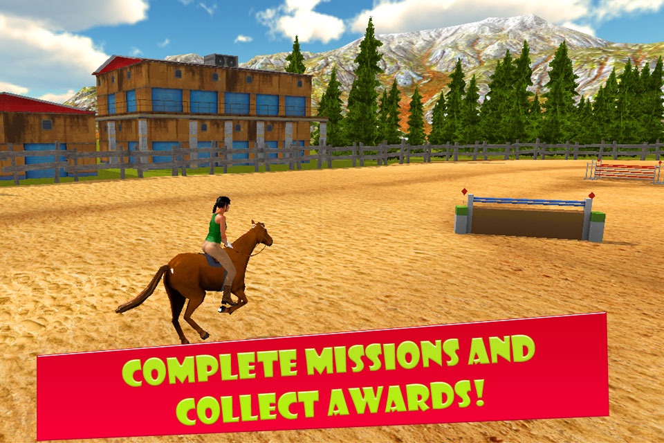 Horse Riding 3D: Show Jumping screenshot 2