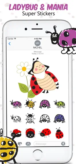 Game screenshot Ladybug Beetle Stickers apk