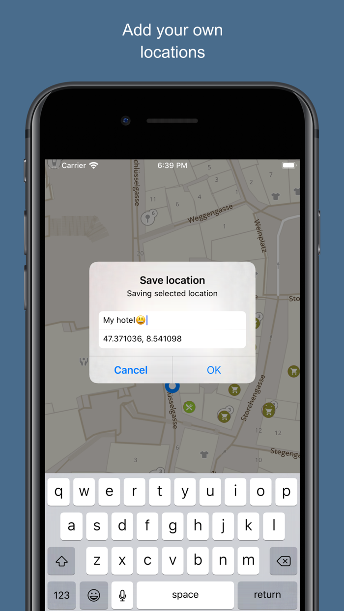 Switzerland 2020 — offline map