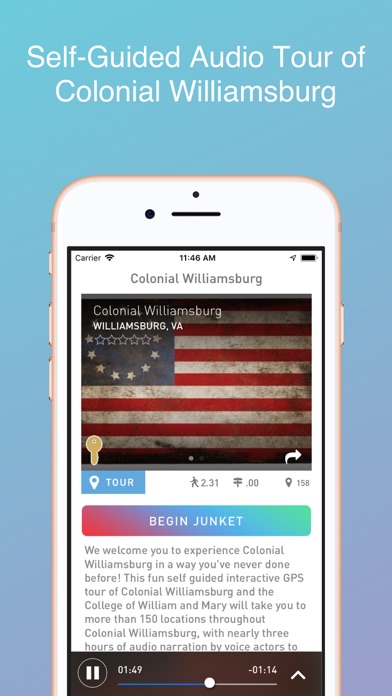 How to cancel & delete Colonial Williamsburg Tour from iphone & ipad 1