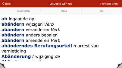 Le Docte Dutch-German screenshot 4