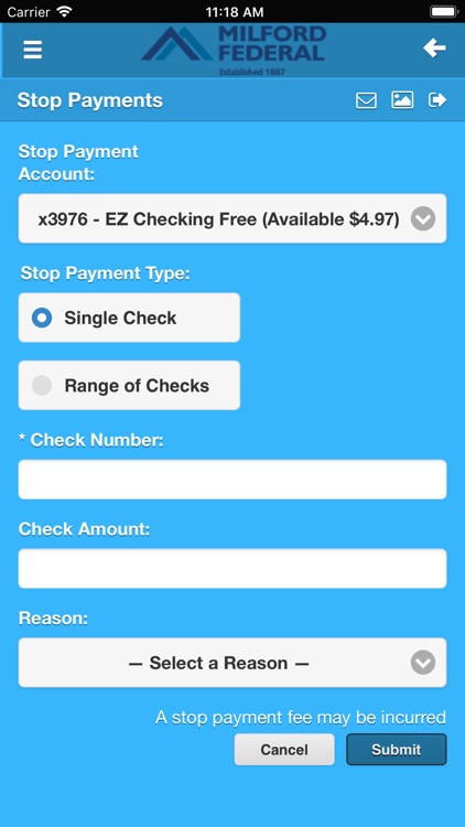 Milford Federal Mobile Banking