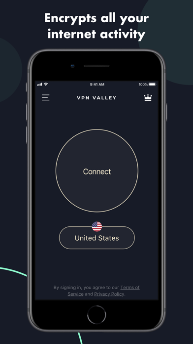 VPN Valley - Security, Protect screenshot 2