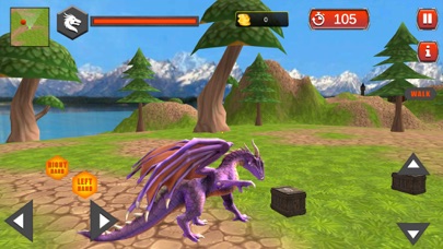 Village Dragon CombatCapture d'écran de 3
