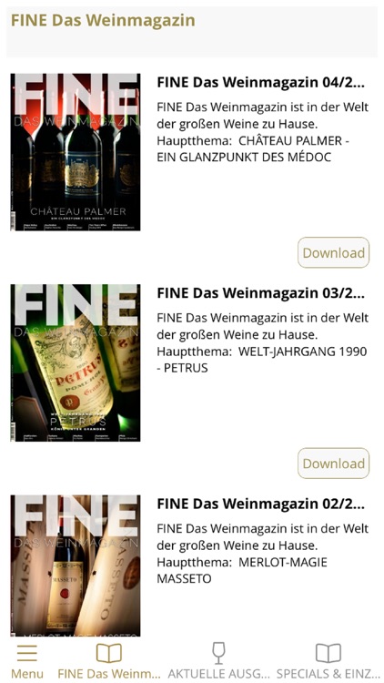 FINE Das Weinmagazin