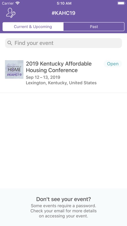 KAHC Conference App