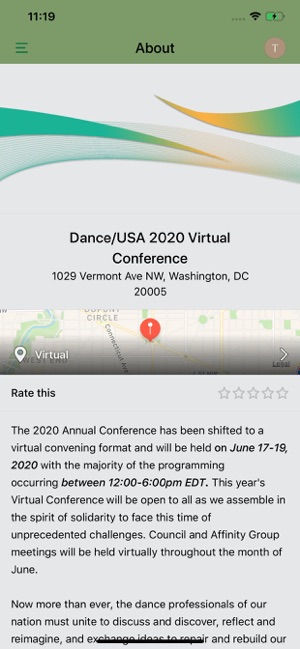 Dance/USA Virtual Conference(圖3)-速報App