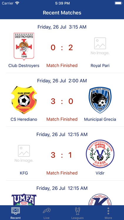 Live Football Score & Schedule screenshot-5