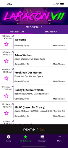 Screenshot 3 Laracon VII iphone