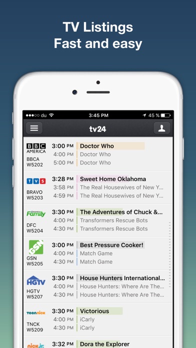 How to cancel & delete TV Listings by TV24 from iphone & ipad 1