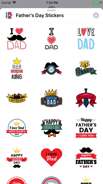 Father's Day Stickers ⋆