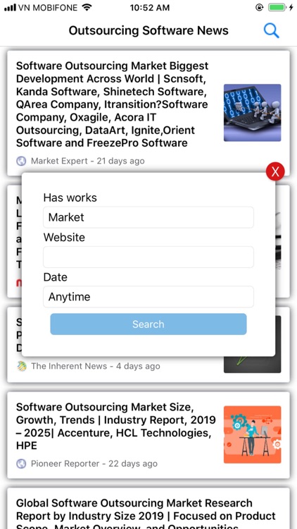 Outsourcing Software News