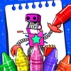 Coloring Boxy Boo by number