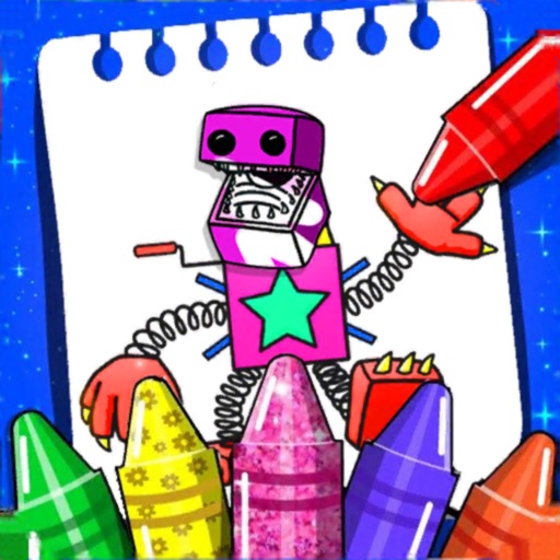 Coloring Boxy Boo by number iOS App