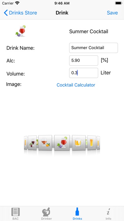 iBAC Calculator