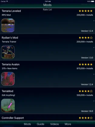Screenshot 1 Mods for Terraria iphone